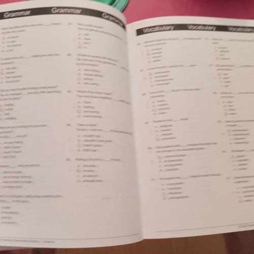 ECCE Practice Examinations Books 1+2 used, teacher's editions