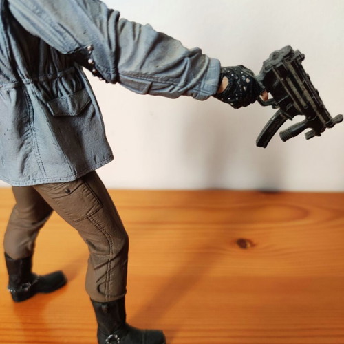 The Terminator T-800 Tech Noir 2011 action figure used NECA