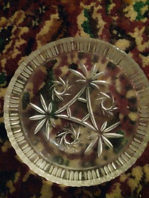 Crystal bowls used, set of 5 pieces