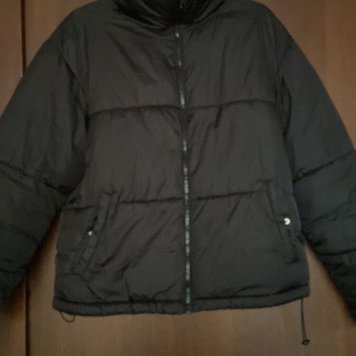 Terra Nova puffer jacket, size L, black