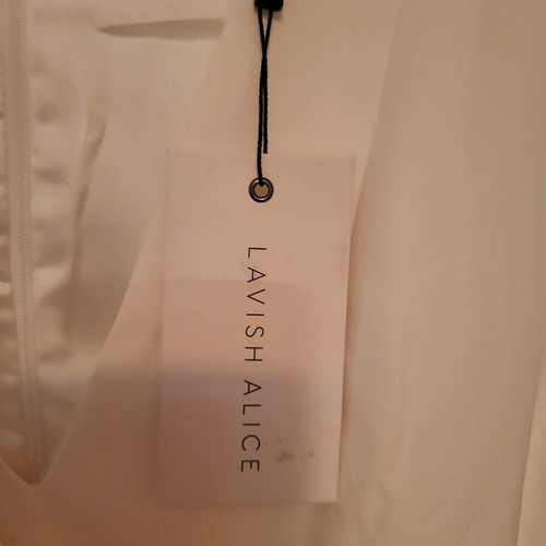 Lavish Alice Off-White Dress No 40 New