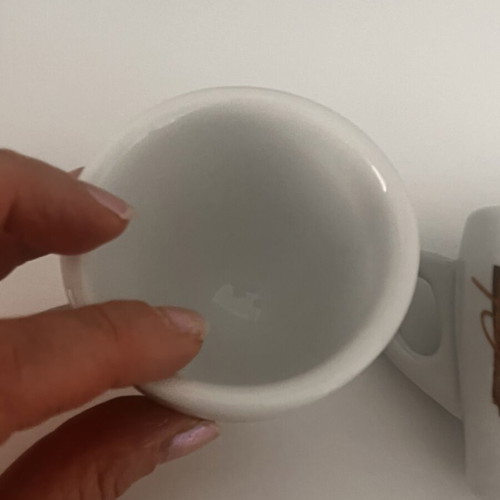 Loumidis coffee cups set of 2 new