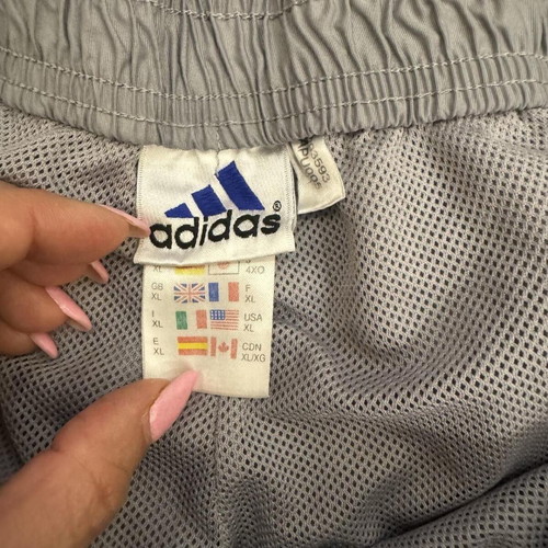 Adidas vintage 90s Y2K men's shorts XL grey sportswear