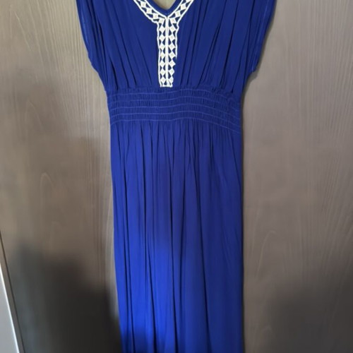 Axel blue dress like new, classic XL