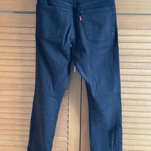 Levi's 501 Original Premium black denim like new, size W25 L26