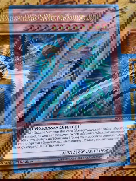 Vision Hero Witch Raider (Ultra Rare, Yugioh)