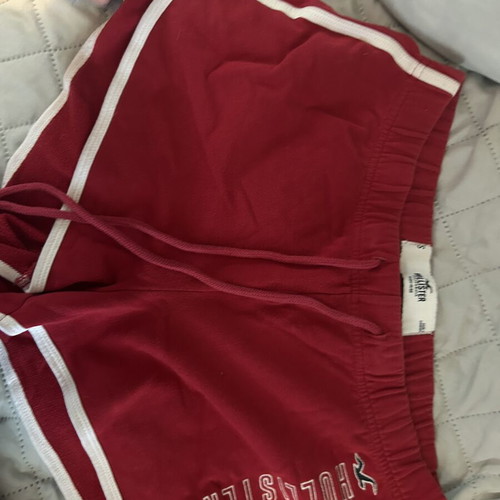 Hollister red shorts size small
