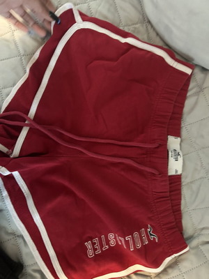 Hollister red shorts size small