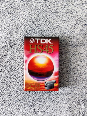 TDK VHS-C HS 45 κασέτα βίντεο κάμερας καινούργια