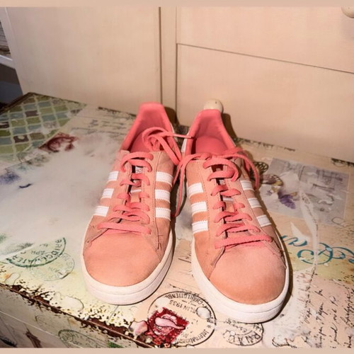 Adidas Campus pink sneakers, size 38