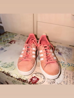 Adidas Campus pink sneakers, size 38