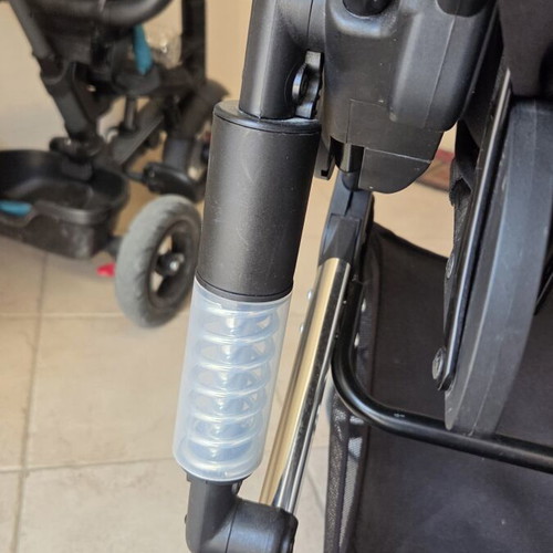 Bebe Stars Belize 3-in-1 stroller used, with bassinet and car seat