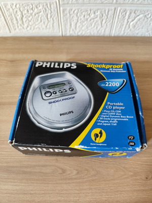 Philips AX2201 Portable CD Player like new, vintage