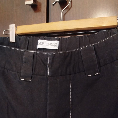 Peace And Chaos pants, black, size M-L