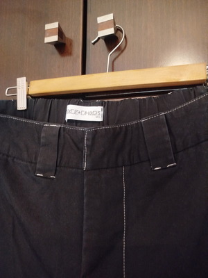 Peace And Chaos pants, black, size M-L