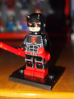 Daredevil Matt Murdock Shadowland μαύρη-κόκκινη στολή σαν καινούργιο