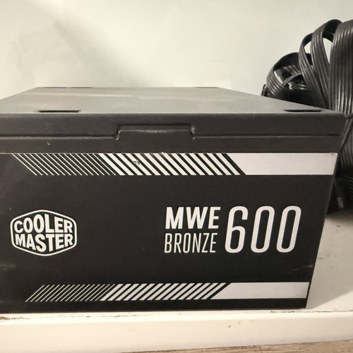 Cooler Master MWE Bronze 600W power supply like new