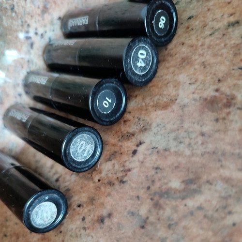 Farmasi matte lipstick used, pack of 5