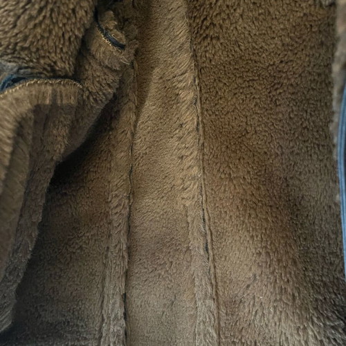 Zara kids biker jacket with sherpa lining like new, very warm