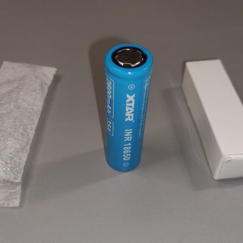 Xtar 2600mAh 35A INR18650 Li-ion Battery like new