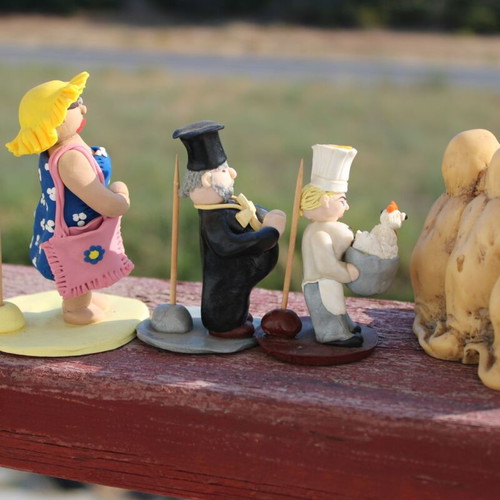 Handmade decorative dolls like new