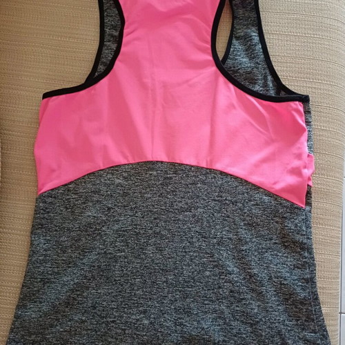 Women's sports tops set with capri leggings used, size S/M