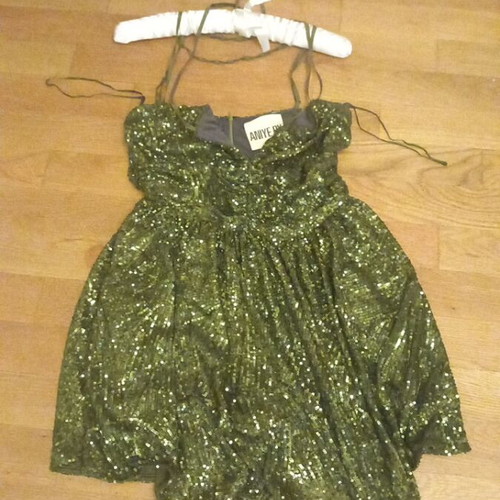 Aniye By Mini Dress New, Green, Size M