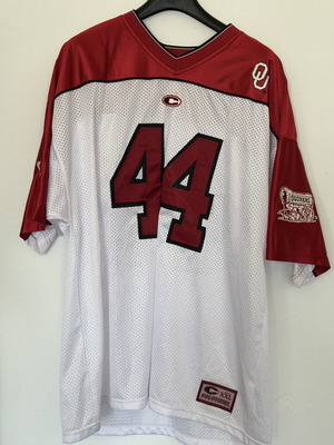 Vintage Colosseum Oklahoma Sooners NCAA Football Jersey XXL like new