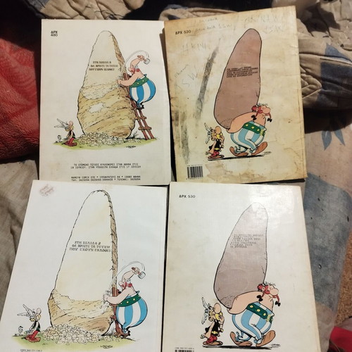 Asterix comic pack used, 7 issues from the 90s