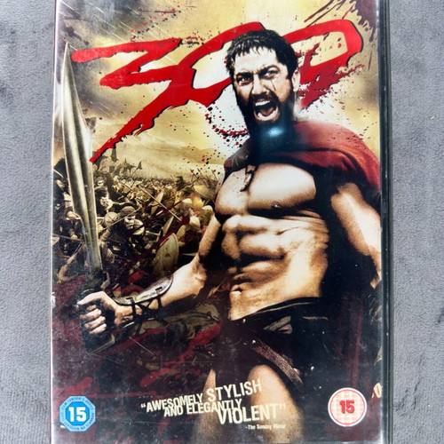 300 Spartans DVD like new, original Zack Snyder movie