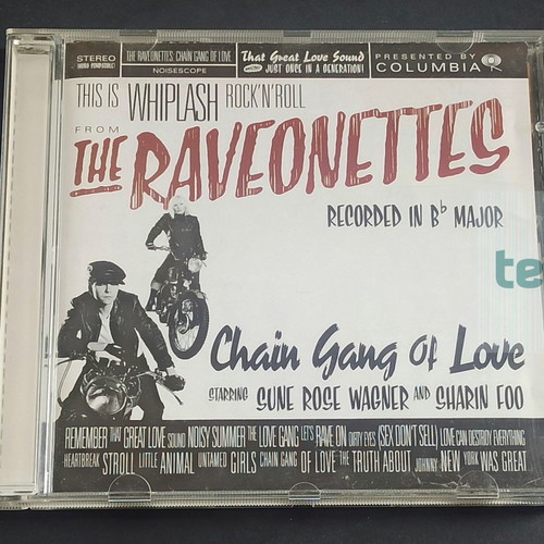 The Raveonettes Chain Gang Of Love CD used, rock