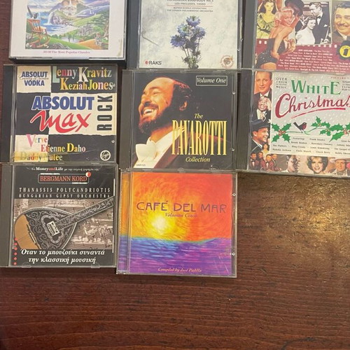 Audio albums pack of 12 used, genuine factory CDs