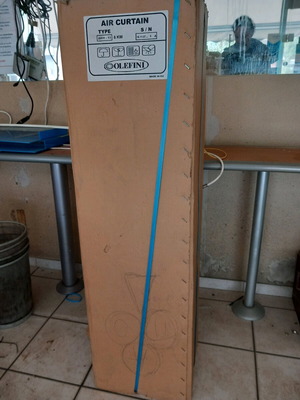 Въздушна завеса Olefini 1.10 с дистанционно, като нова
