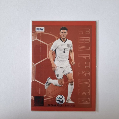 Panini Donruss 2024-25 Declan Rice Craftsmen Red Parallel new