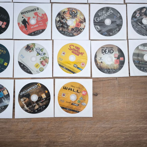 Original PS3 games, disc only, various titles