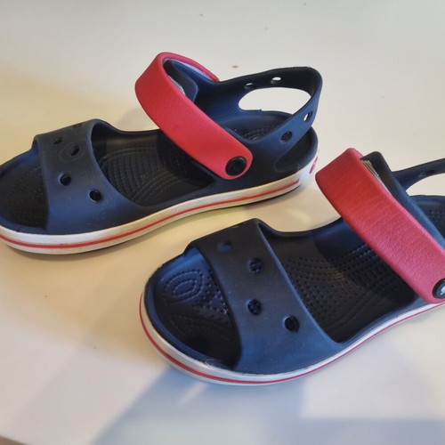 Crocs Kids Shoes Like New Size J1 (32-33) Blue