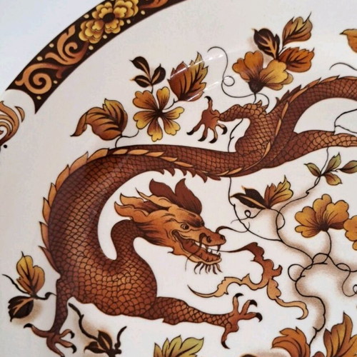 Myott Meakin Dragon of Kowloon Serving Plate Ø25.5cm England