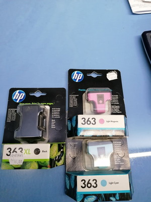 ΜΕΛΑΝΙΑ HP 363XL BLK + CLR