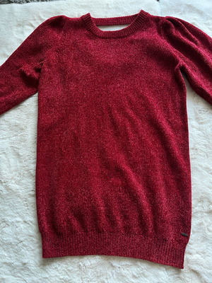 Funky Buddha winter dress like new, red, size S