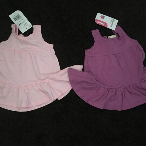 Prenatal summer dresses new, pack of 2 for 3-6 months