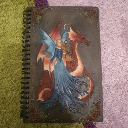 Fairy Goth notebook new with 29 blank pages