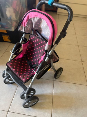Toy stroller used, realistic design