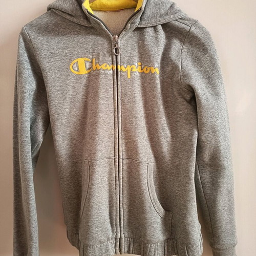 Champion gray jacket Small like new
