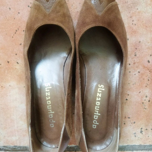 Arabatzis suede shoes like new, size 37