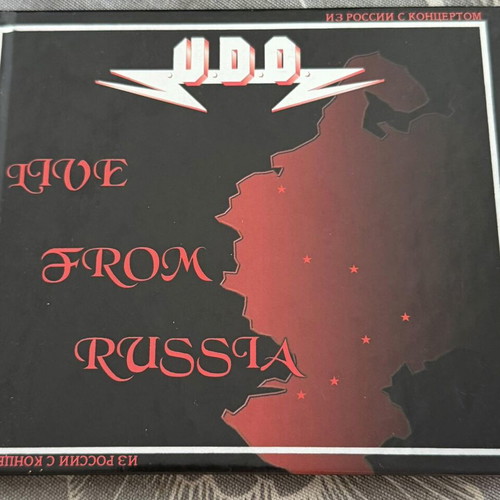 Udo Live From Russia 2Cd Digibook used, metal
