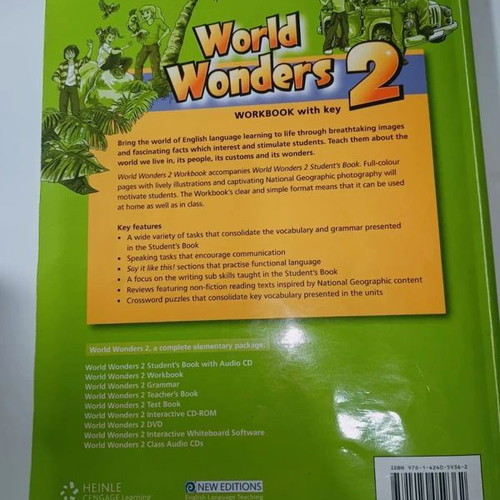 World Wonders 2 Teacher's Resources set like new, English