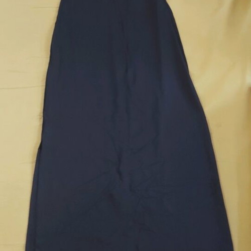 Celestino fitted maxi dress size large like new, black