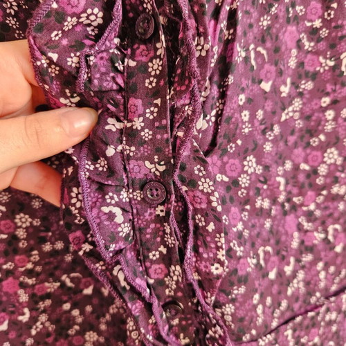 United Colors of Benetton Purple Dress Size M Like New