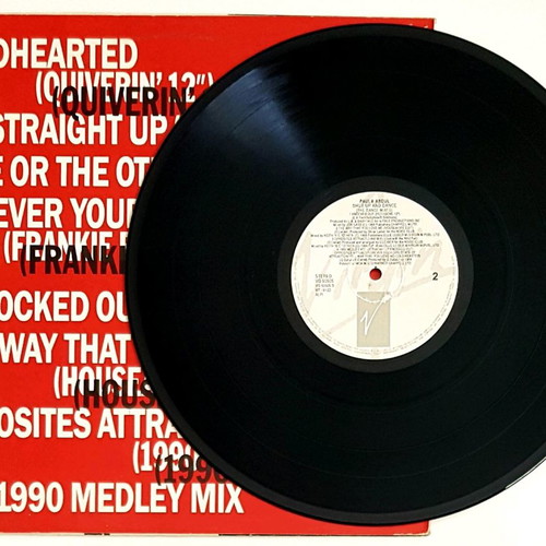 Paula Abdul Shut Up And Dance vinyl record like new