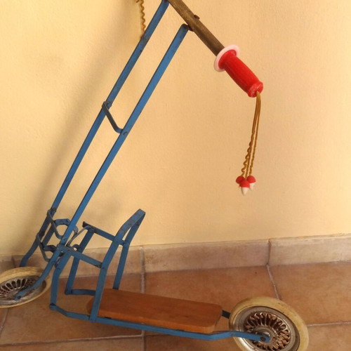 Greek folding scooter 1970s, functional